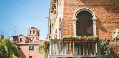 Beautiful Venice Summer Architecture
