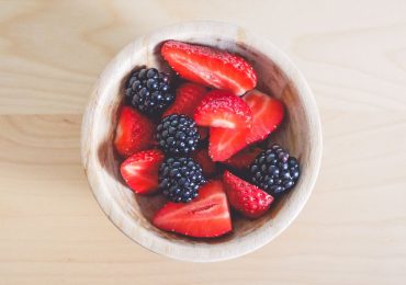 Fresh Strawberries and Blackberries