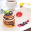 Pancakes with Cottage Cheese And Blueberries
